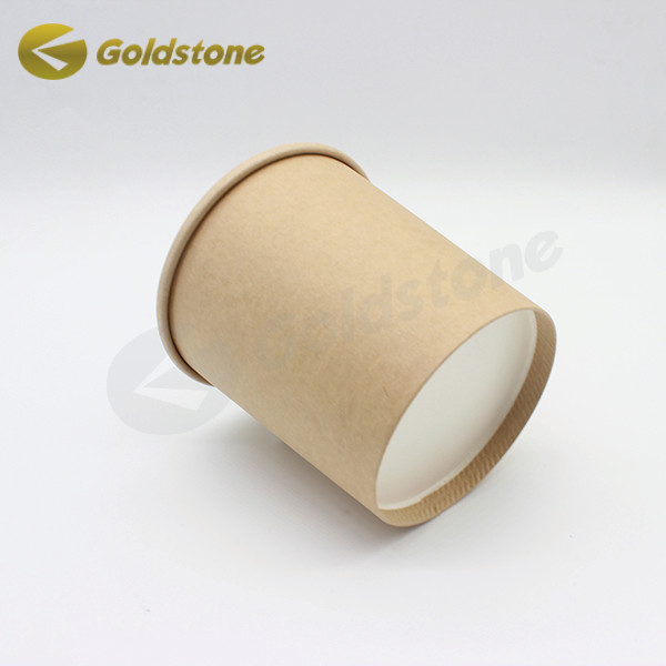 8oz κρύο ποτήρι ποτήρι γιαούρτι ποτήρια χαρτί Custom Size Kraft ποτήρια χαρτί 0