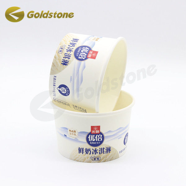 Εύκολο Custom Paper Ice Cream Cups Ανακυκλωμένο χαρτί Cups Custom μεγέθη 2