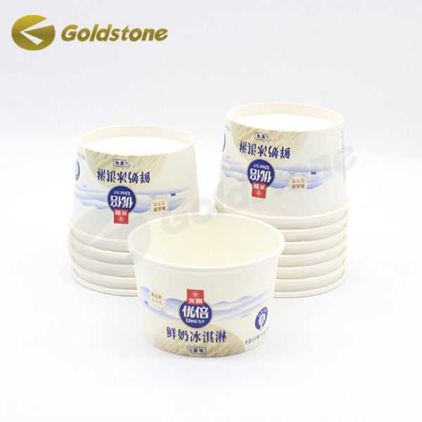 Εύκολο Custom Paper Ice Cream Cups Ανακυκλωμένο χαρτί Cups Custom μεγέθη 1